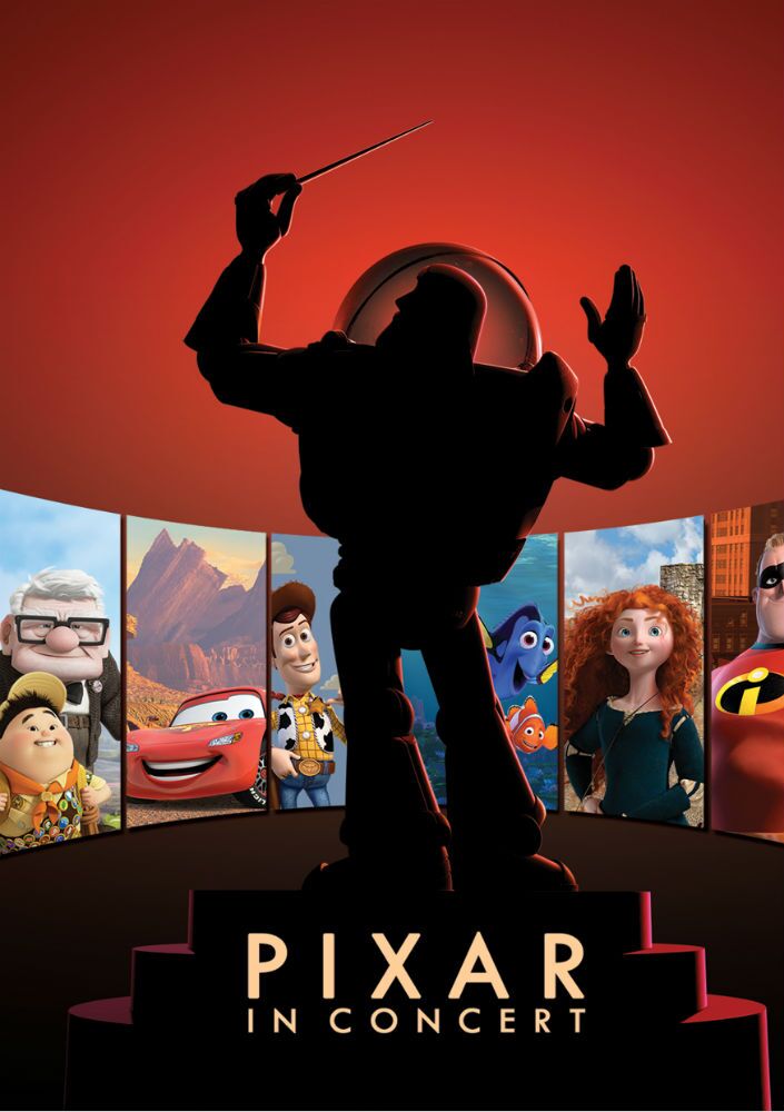 Pixar in Concert Poster - ASO - The Clothelsine