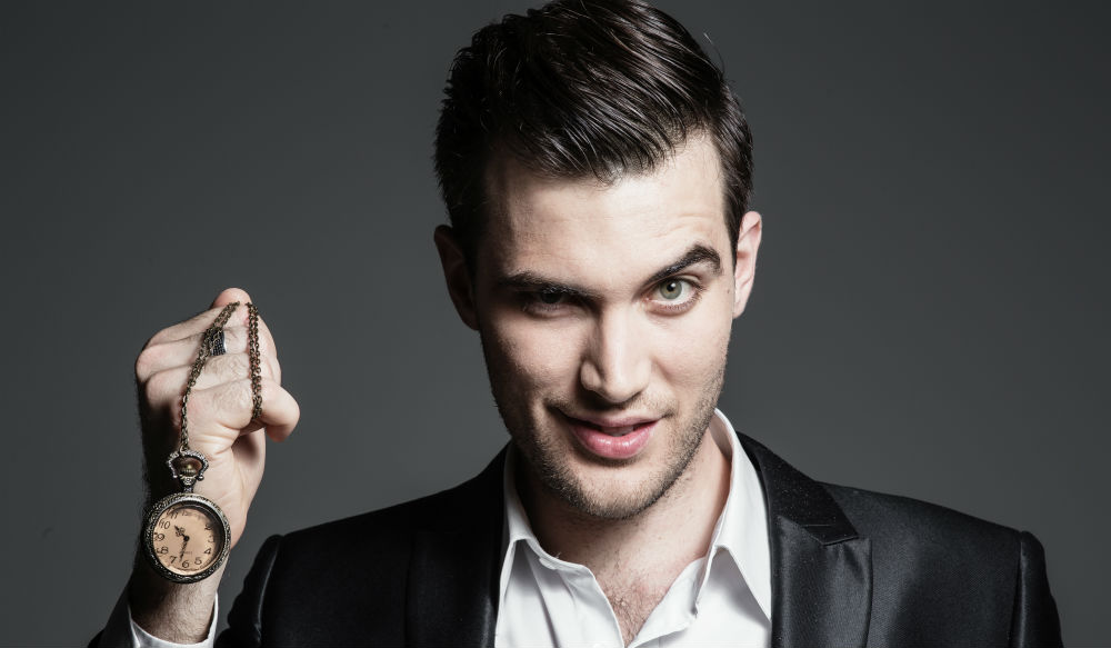 Isaac Lomman with Watch - Comedy Hypnosis Rewired - Adelaide Fringe - The Clothesline