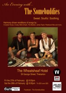 The SomeBuddies Poster - Adelaide Fringe 2015 - The Clothesline