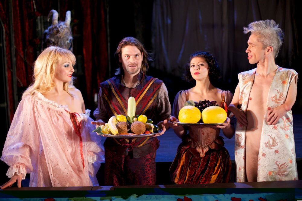 Beauty and the Beast Table - Image by Sheila Burnett - The Clothesline