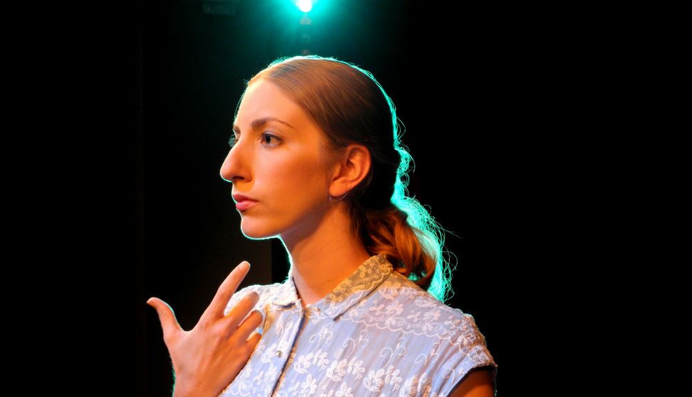 Elinor's Story - Image by Richard Maritzer - Adelaide Fringe 2015 - The Clothesline