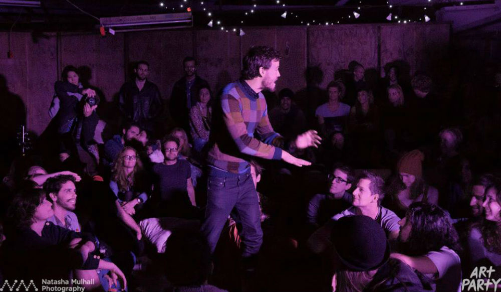Icarus Falling - Image by Natasha Mulhall - Adelaide Fringe 2015 - The Clothesline