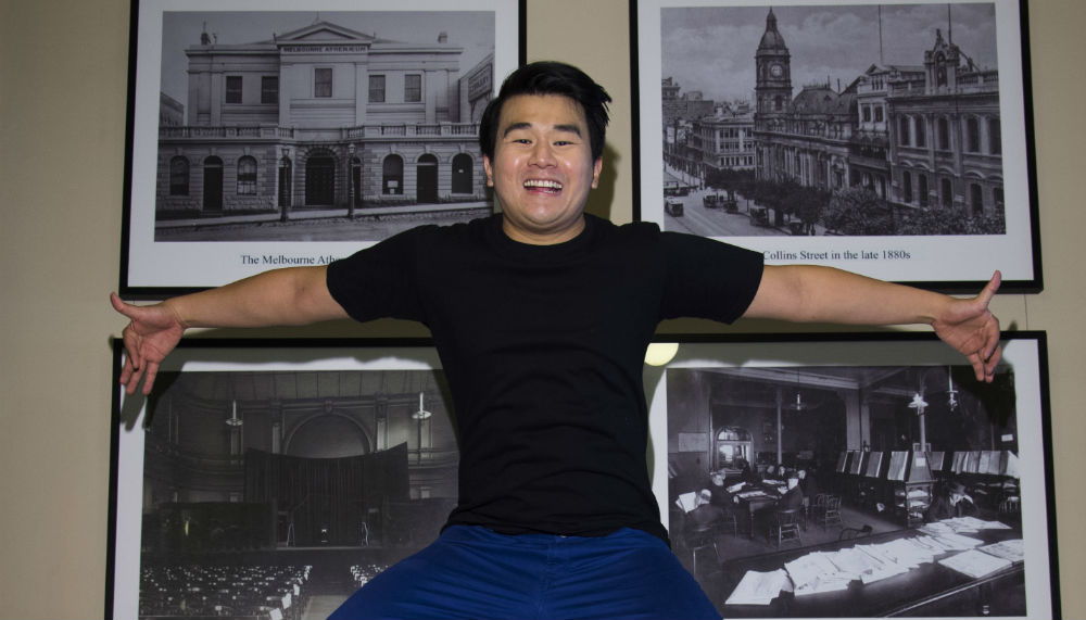 Ronny Chieng - Image by Kristian Dowling - Adelaide Fringe 2015 - The Clothesline