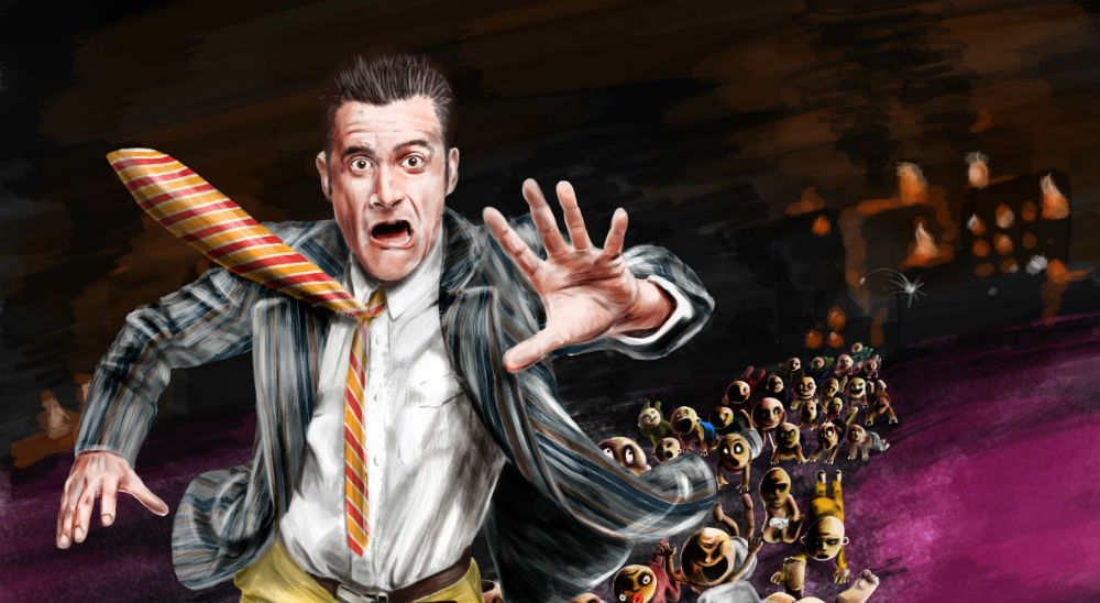 Mr Snotbottom - Image by James Penlidis & Gabe Cunnet - Adelaide Fringe 2015 - The Clothesline