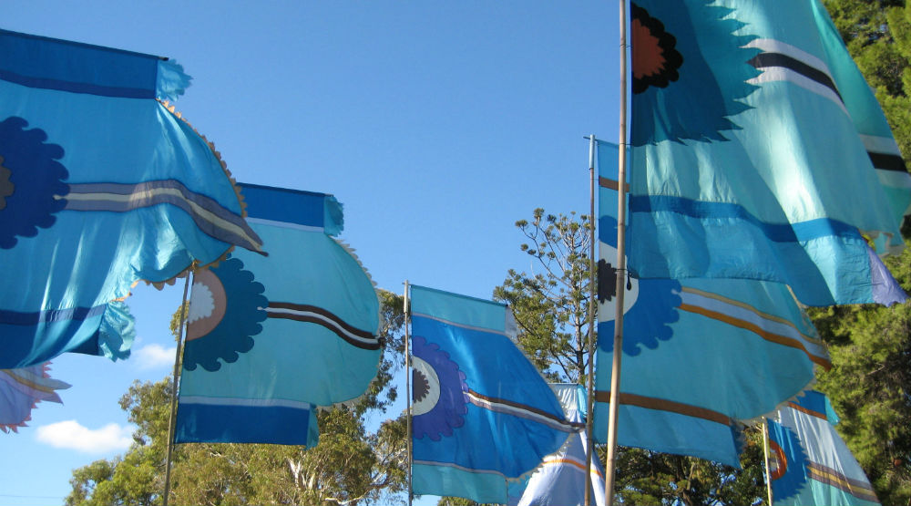 WOMADelaide Flags 2 - Image by David Robinson - The Clothesline
