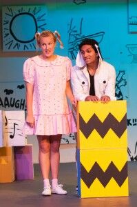 Charlie Brown Snoopy and Sally - Hills Musical Company - The Clothesline