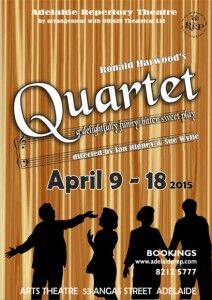 Quartet Poster - ARTS Theatre - The Clothesline