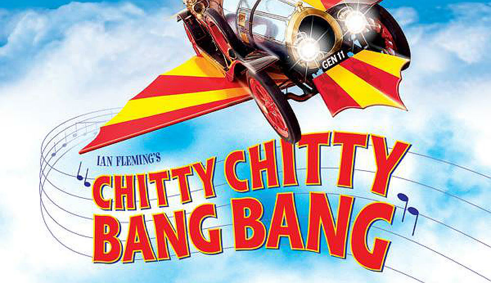 Chitty Chitty Bang Bang Header - Pelican Productions - The Clothesline
