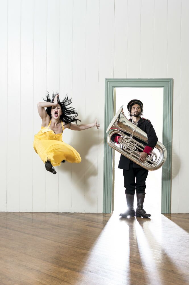 Rotunda Yellow Brass - NZ Dance Company - Image by John McDermott - The Clothesline