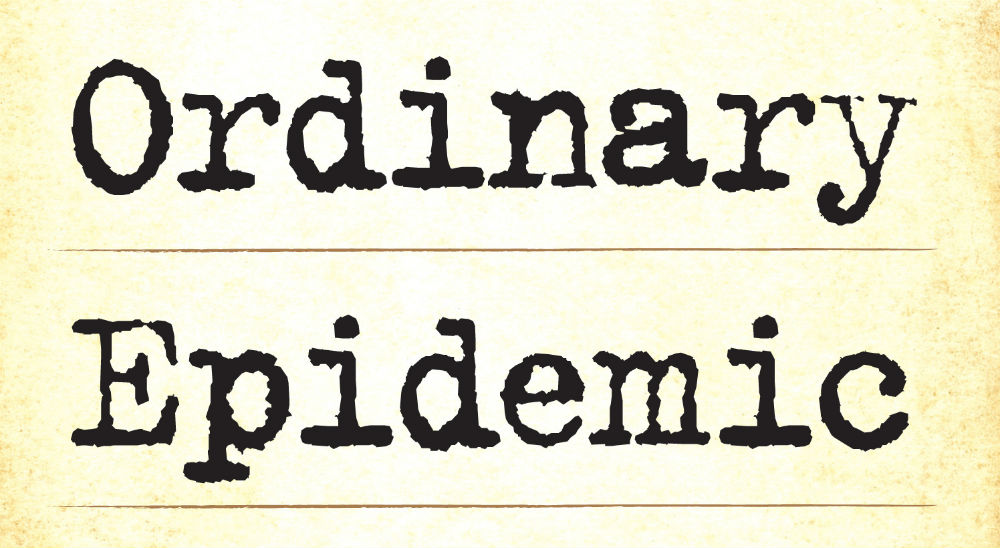 An Ordinary Epidemic Header - Amanda Hickie - The Clothesline