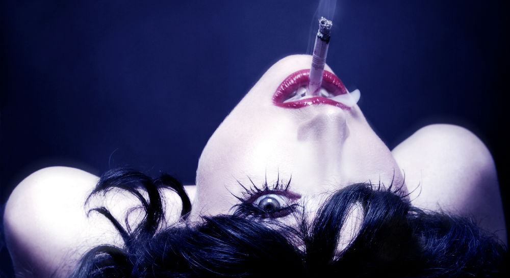 Meow Meow Blue Smoke - Image by Karl -Adelaide Cabaret Festival - The Clothesline