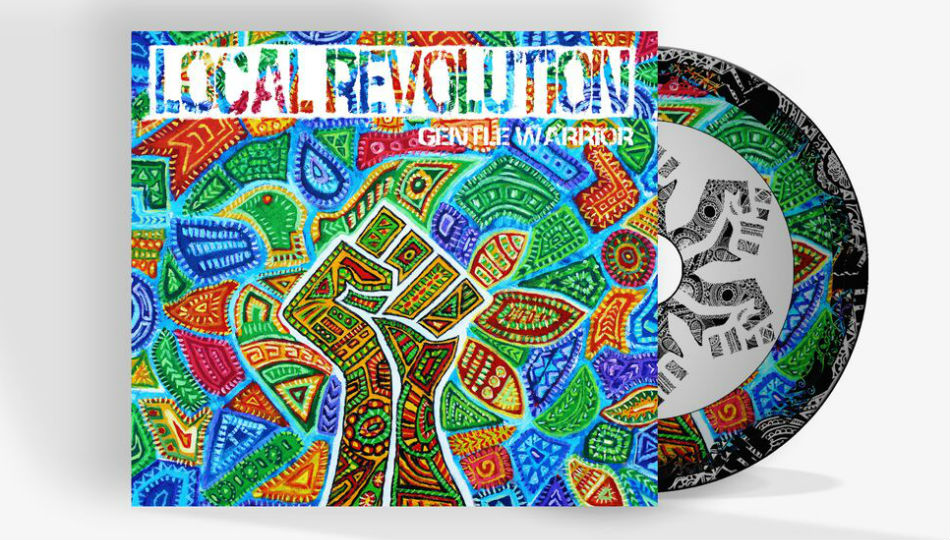 Local Revolution - Gentle Warrior CD Cover - The Clothesline