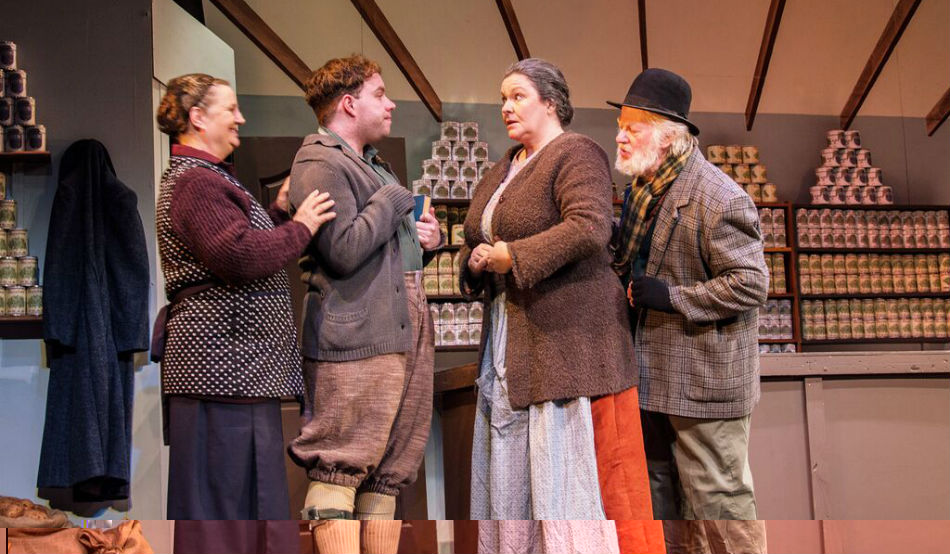 The Cripple Of Inishmaan Cast - Image by Norm Caddick - The Clothesline