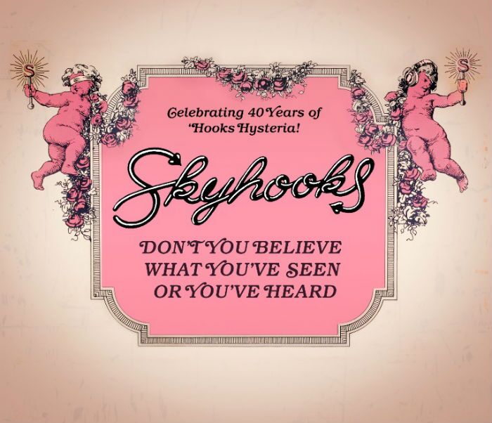 Skyhooks - Hooks Hysteria Album Cover - Warner - The Clothesline
