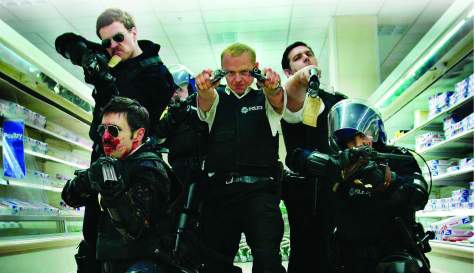 Studying Hot Fuzz Header - Neil Archer - Footprint Books - The Clothesline
