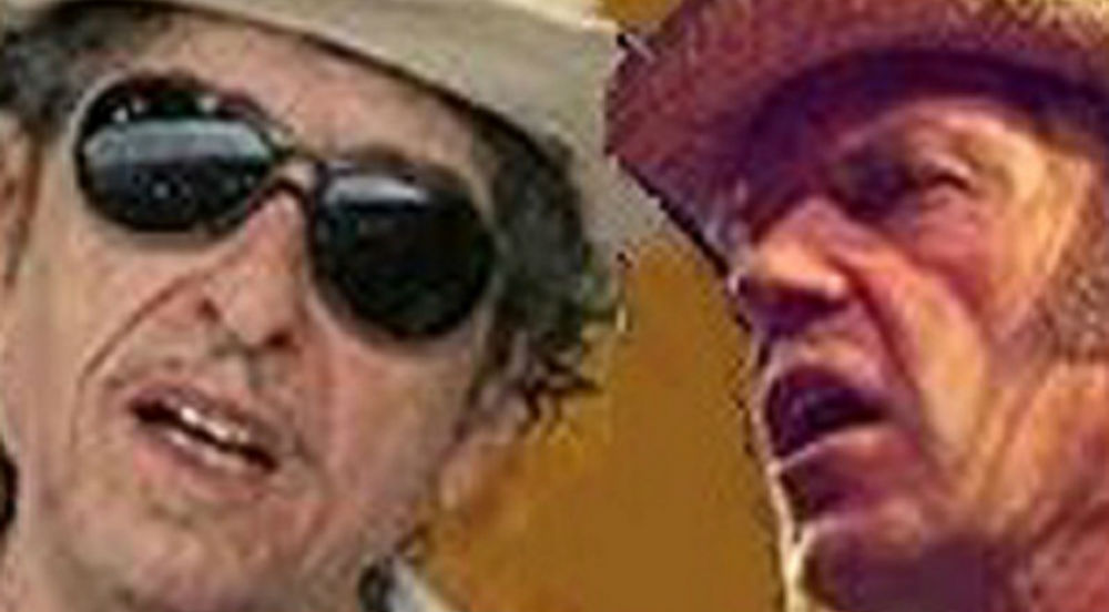 Bob Dylan and Neil Young