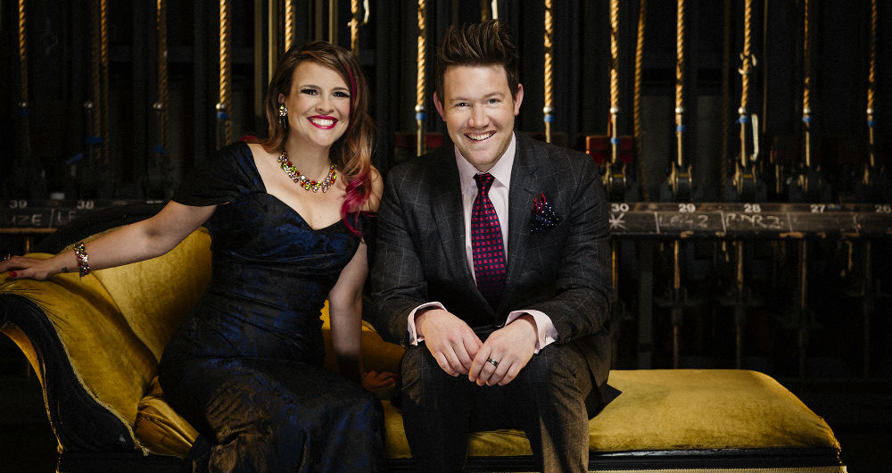 Ali McGregor & Eddie Perfect - image Claude Raschella - Adelaide Cabaret Festival - The Clothesline