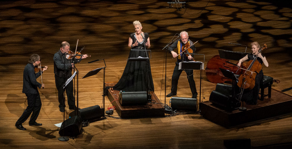 Katie Noonan & Brodsky Quartet - Her Majesty's Theatre - The Clothesline
