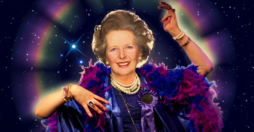 Margaret Thatcher Queen Of Soho - Image Mihaela Bodlovic - Ad Cab Fest - The Clothesline