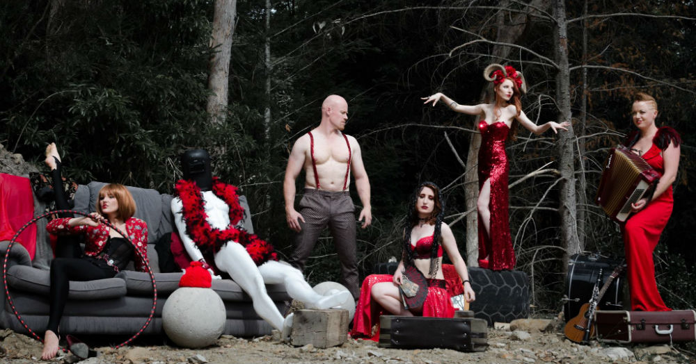 5 Flaming Femmes - Redhead Cabaret - Cabaret Fringe - The Clothesline