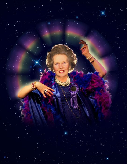 Margaret Thatcher Queen Of Soho small - Image Mihaela Bodlovic - Ad Cab Fest - The Clothesline