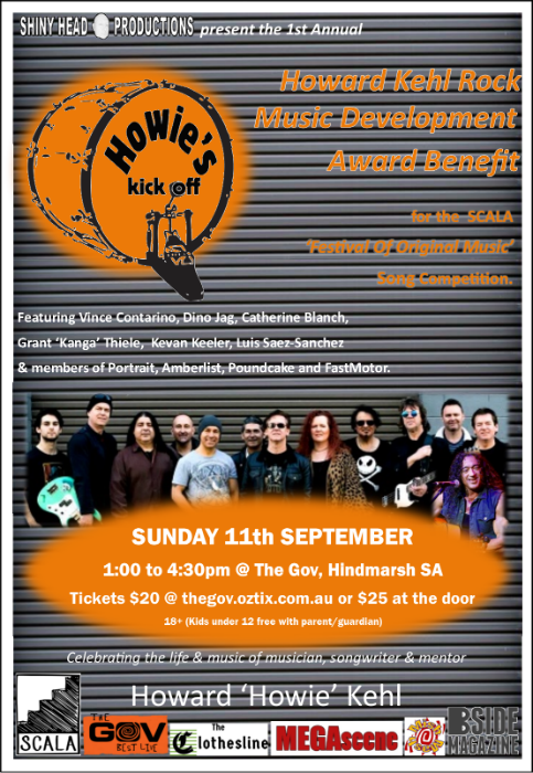 Howie's Kick Off Poster Orange Final cropped - The Clothesline