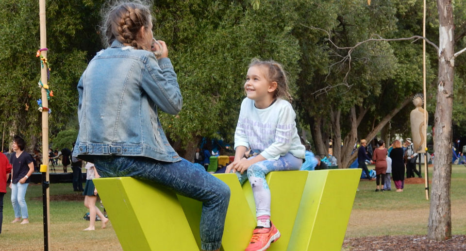 Children at WOMADelaide 2017 - Image by Michael Coghlan - The Clothesline