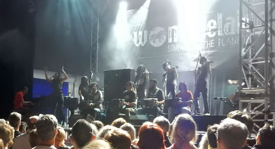 Orquesta Tipica Fernandez Fierro - Image by Michael Coghlan - WOMADelaide - The Clothesline