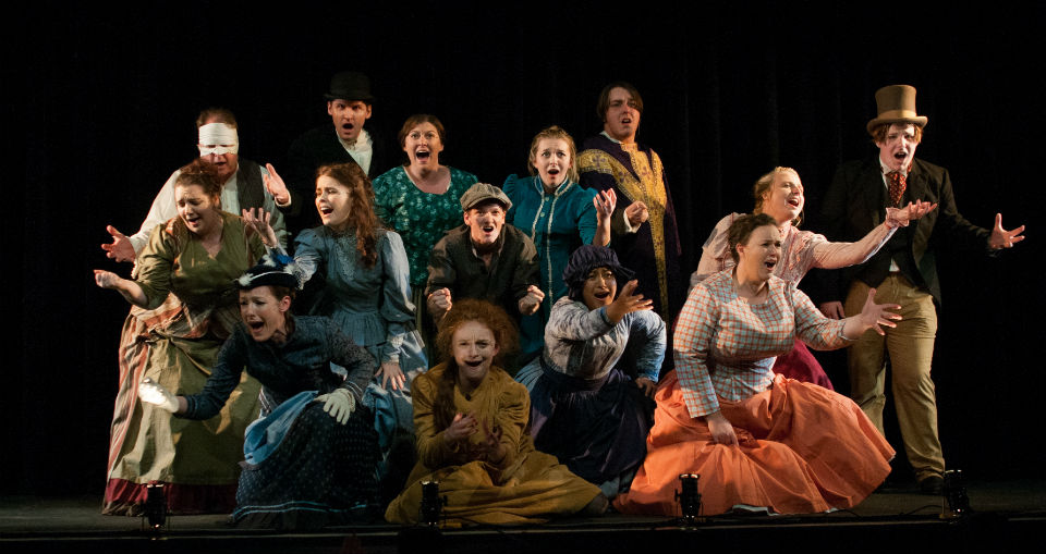 Jekyll & Hyde cast - Image by Daniel Salmond - Marie Clark MTC - The Clothesline