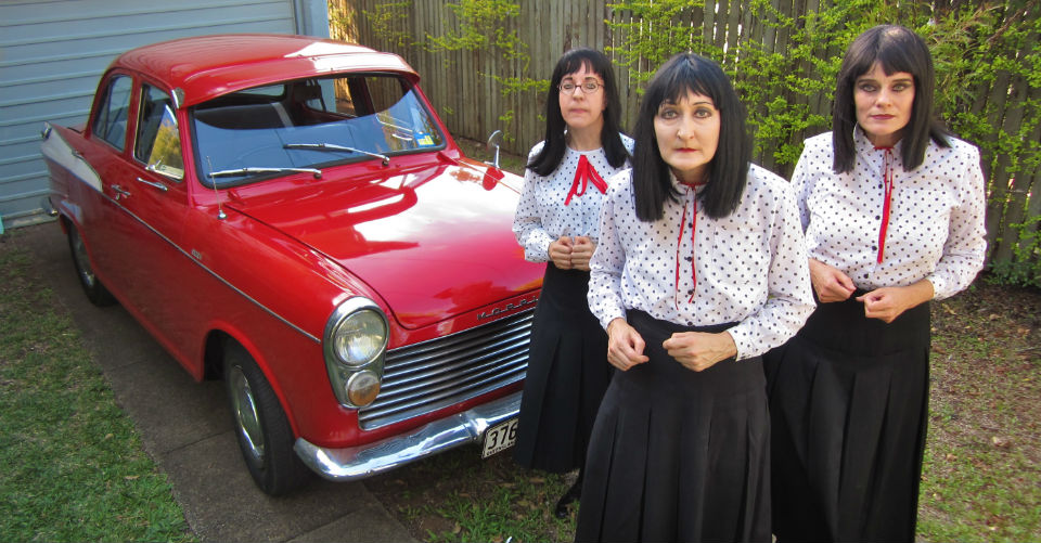 Kransky Sisters with Car - A-List - AdFestCent - The Clothesline