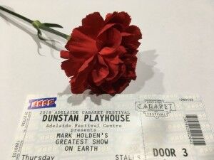 Mark Holden and Red Carnation - Image by Janine Spearpoint - AdCabFest18 - The Clothesline