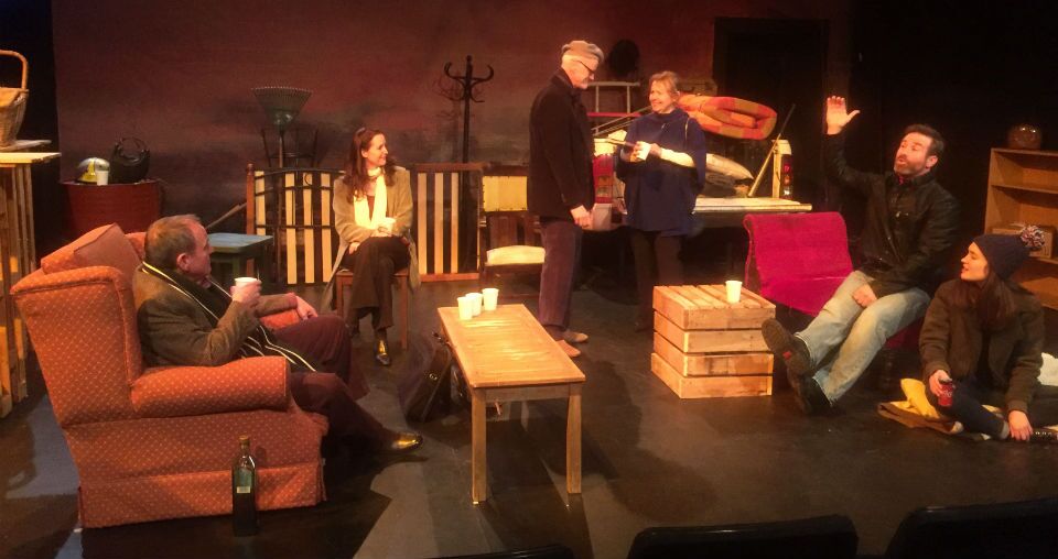The Man From Earth - Image by Richard Parkhill - Red Pheonix Theatre - The Clothesline