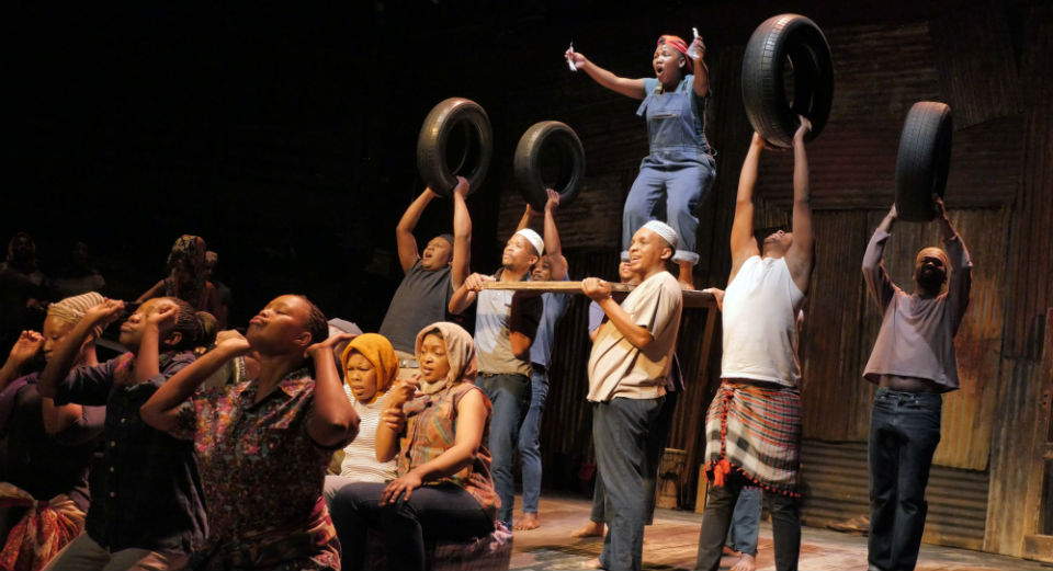 A Man Of Good Hope - at The Young Vic - Image by Keith Pattison - AdlFest - The Clothesline