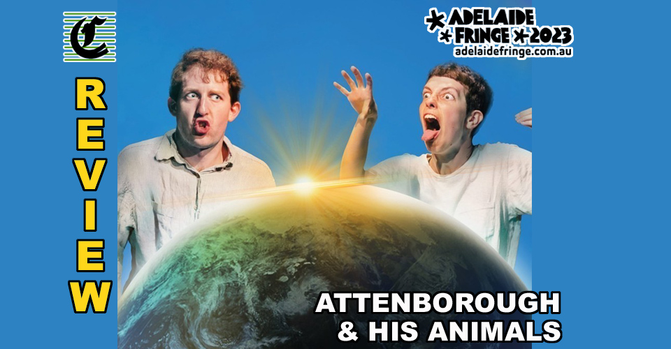 two men and a globe