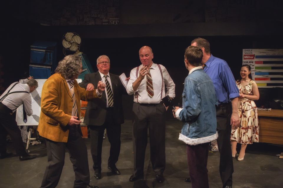 Men talking