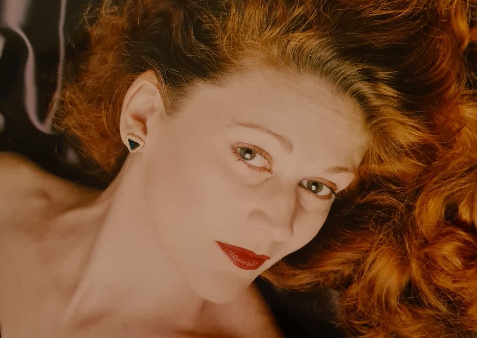 woman with red hair