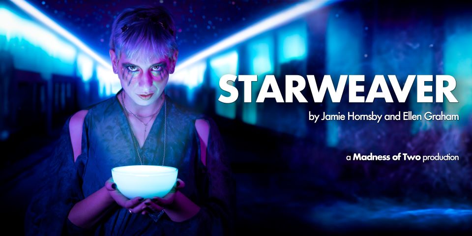 woman with glowing bowl