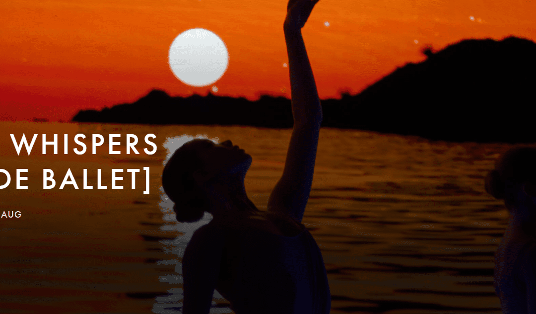 dancers in silhouette