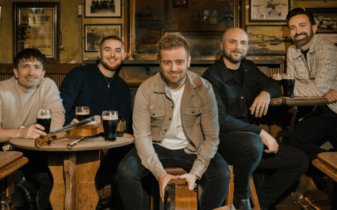 5 men in bar