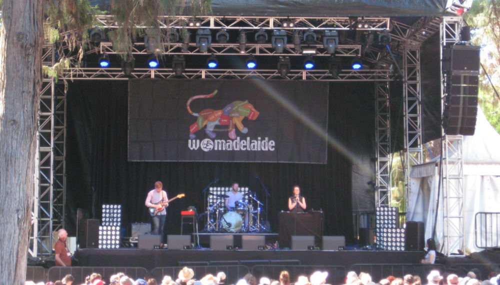 WOMADelaide Stage - Image by David Robinson - Adelaide Festival 2015 - The Clothesline