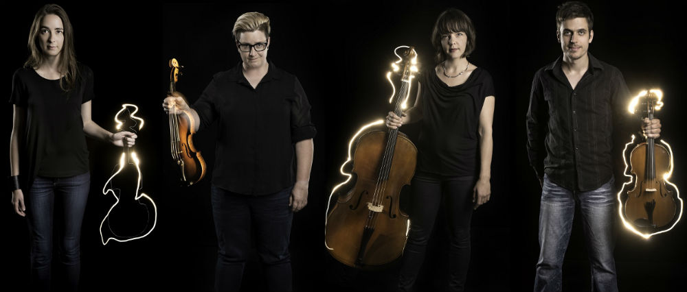 Zephyr Quartet - Between Light - Image by Sam Oster - The Clothesline