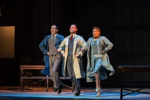 Singin' In The Rain Aust - J Chambers, R Browne & G Scarlett - Image by Darren Thomas - The Clothesline