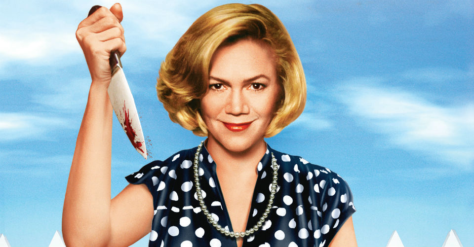 Serial Mom header - Cinema Cult - Shock DVD - The Clothesline