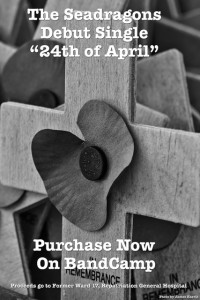 The Seadragons 24th of April Single Poster - The Clothesline