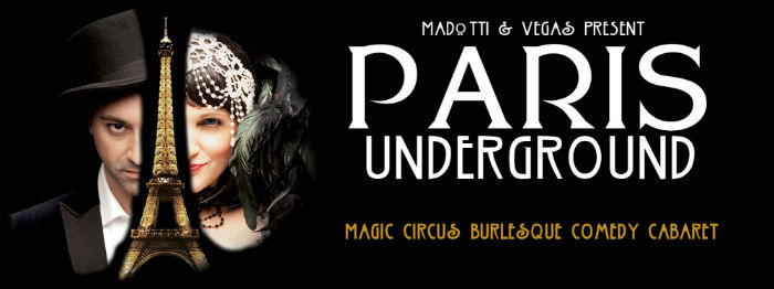 Paris Underground Cabaret sm - Madotti & Vegas - KMPR - The Clothesline
