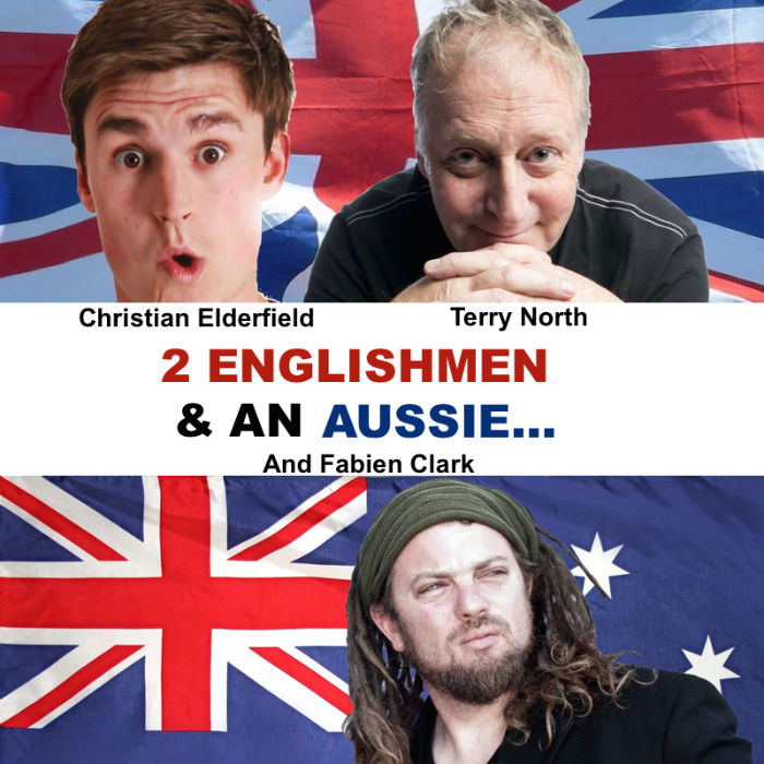 2 Englishmen And An Aussie - Terry North - ADLfringe - The Clothesline