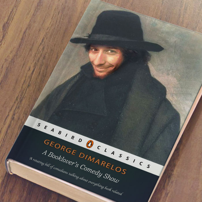 A Booklovers Comedy Show sq - George Dimarelos - ADLfringe - The Clothesline