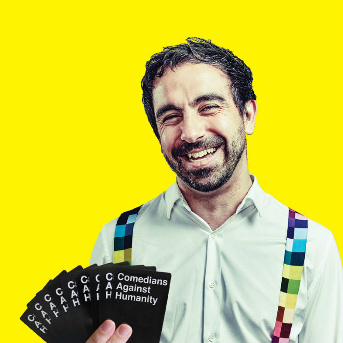 Comedians Against Humanity (Family) Yanni Agisilaou - ADLfringe - The Clothesline